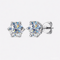 Moissanite Stud Earrings