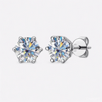 Moissanite Stud Earrings