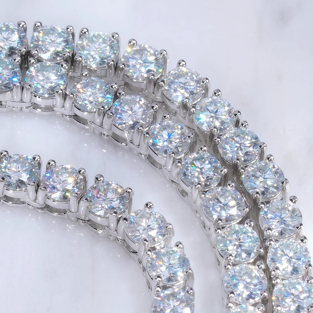 Moissanite Tennis Chain
