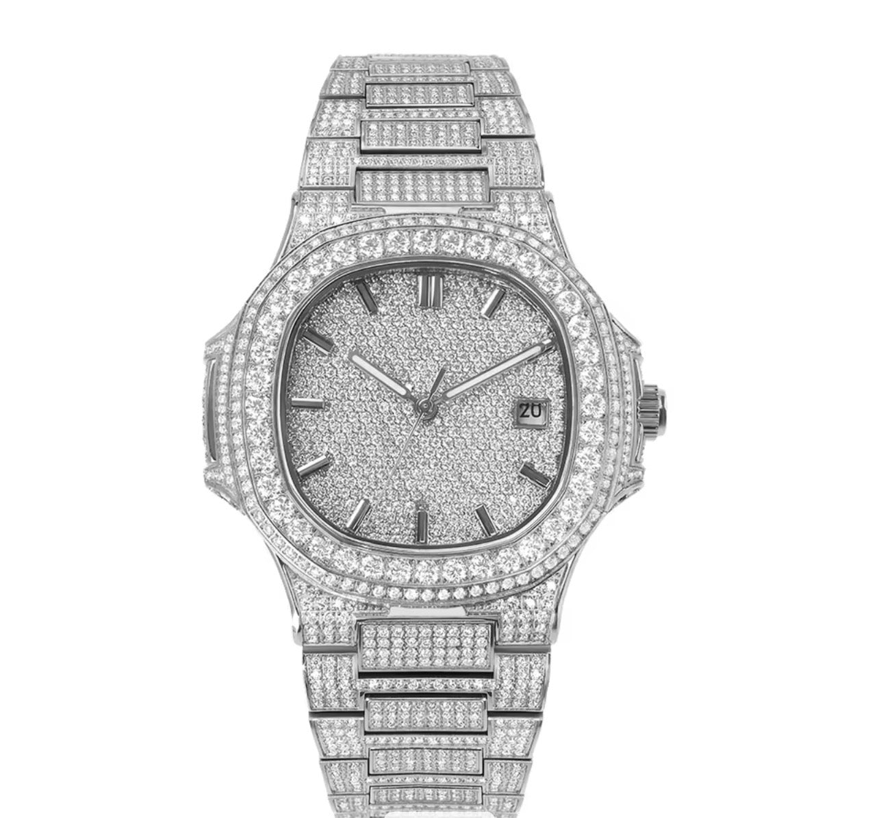 Circle Moissanite Watch