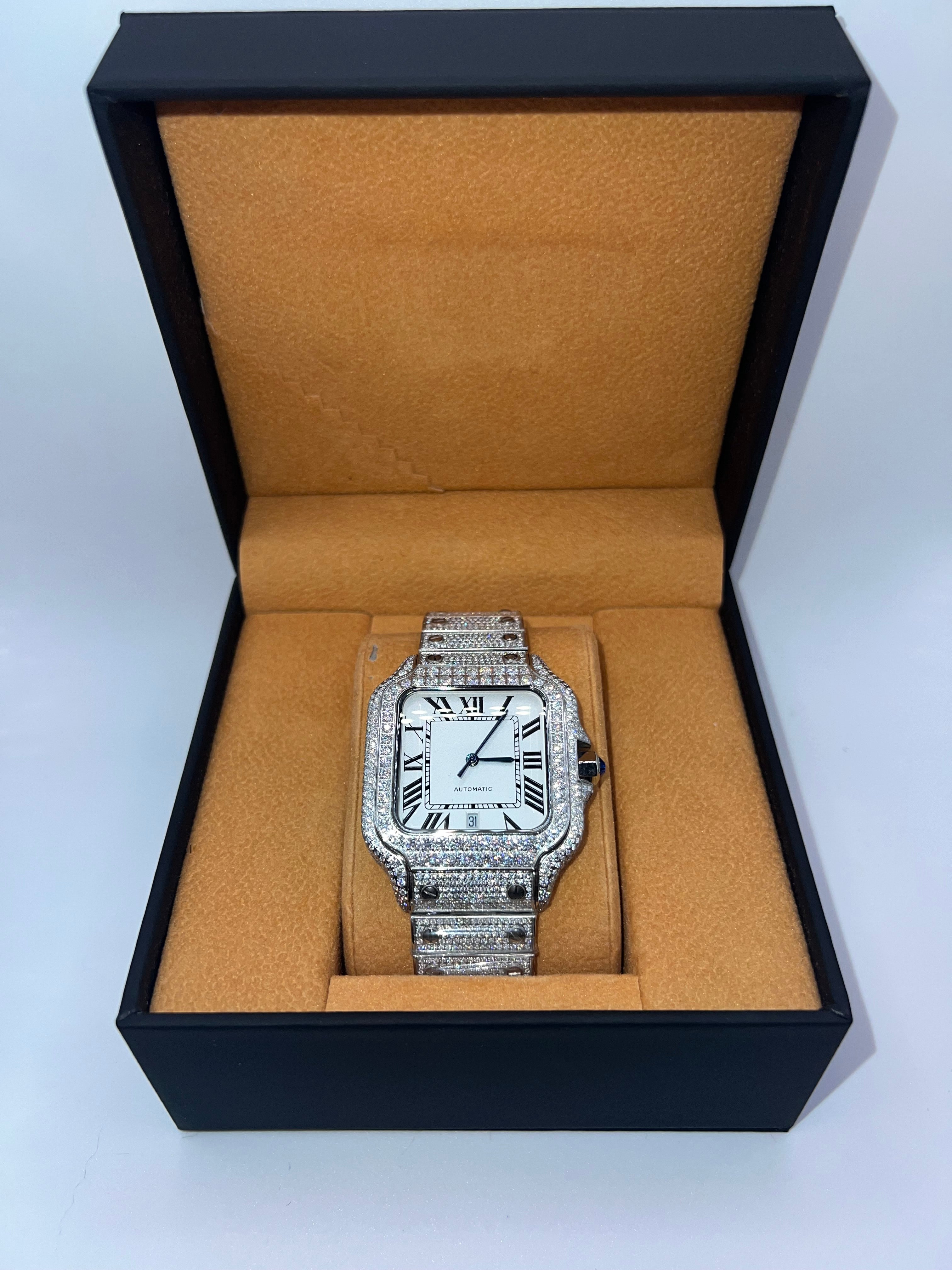 Square Moissanite Watch