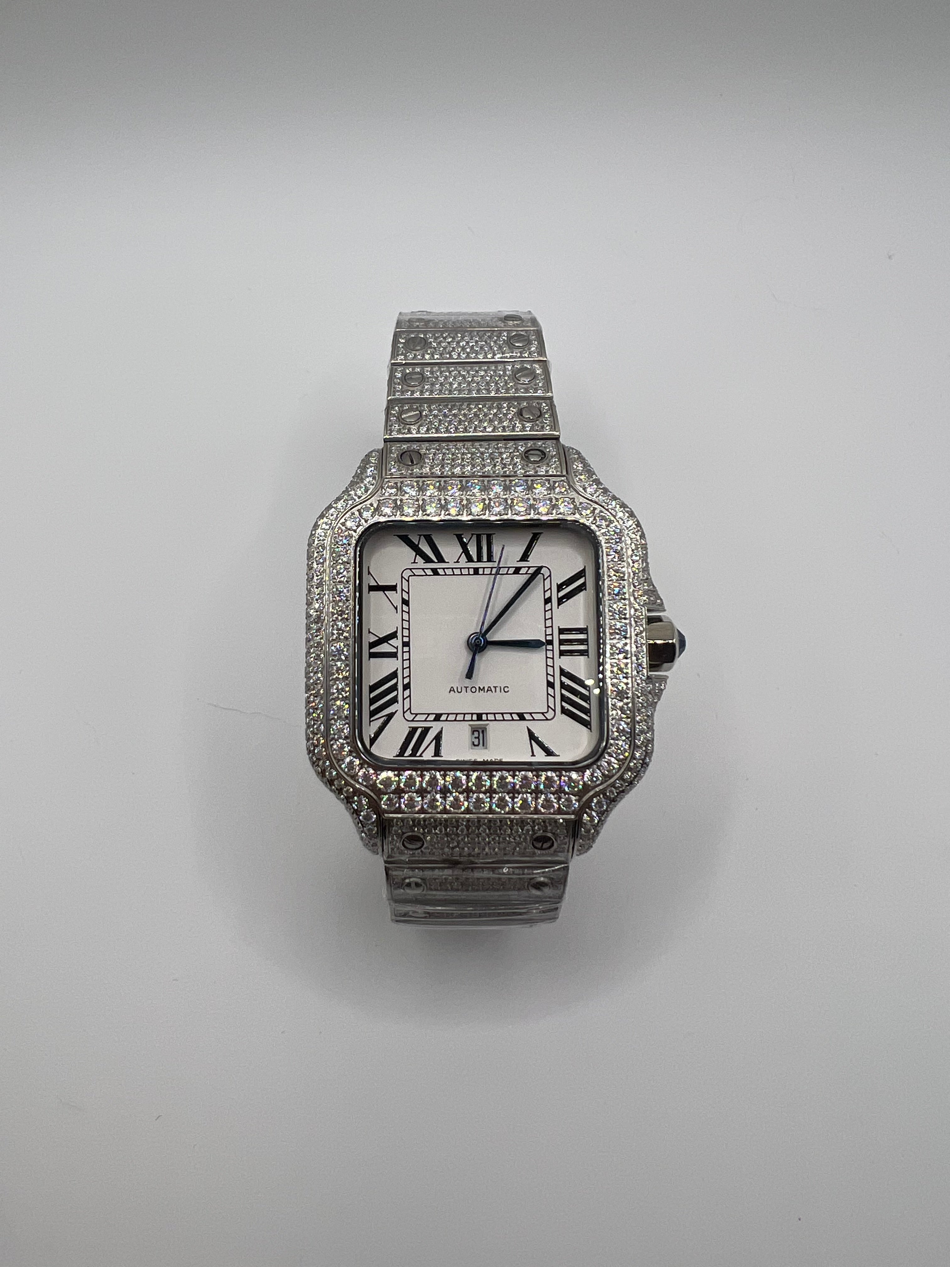 Square Moissanite Watch