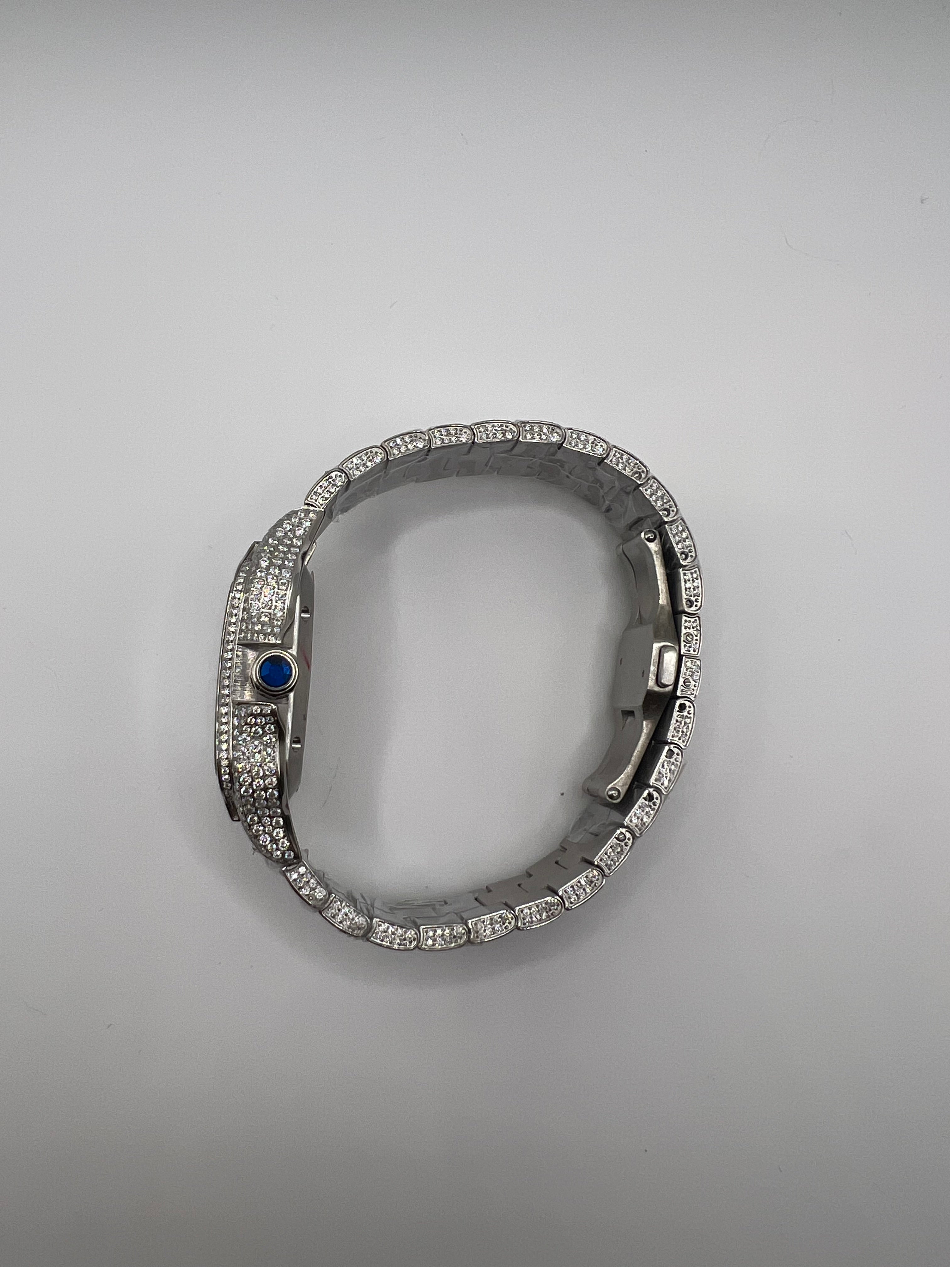 Square Moissanite Watch
