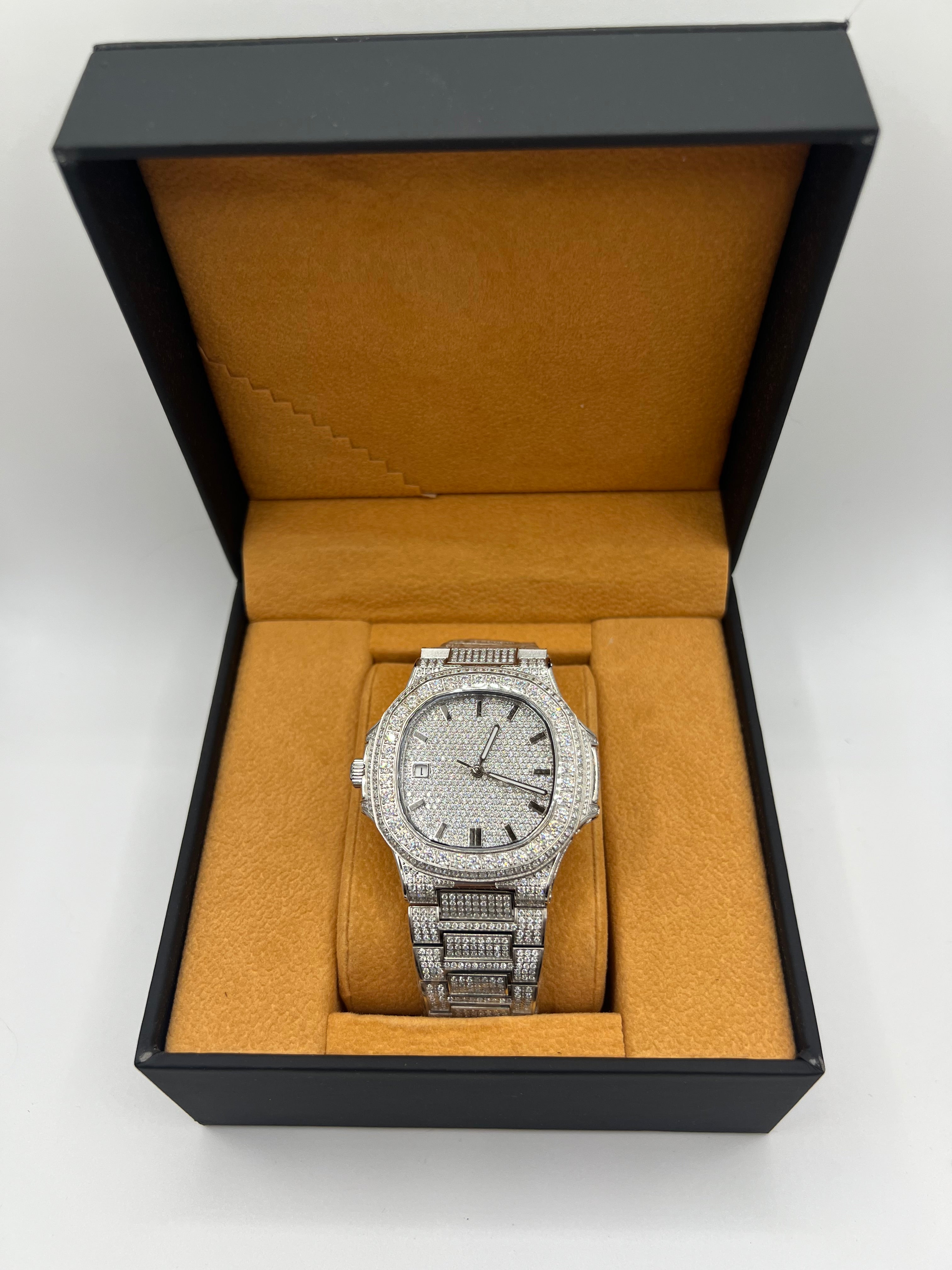 Circle Moissanite Watch
