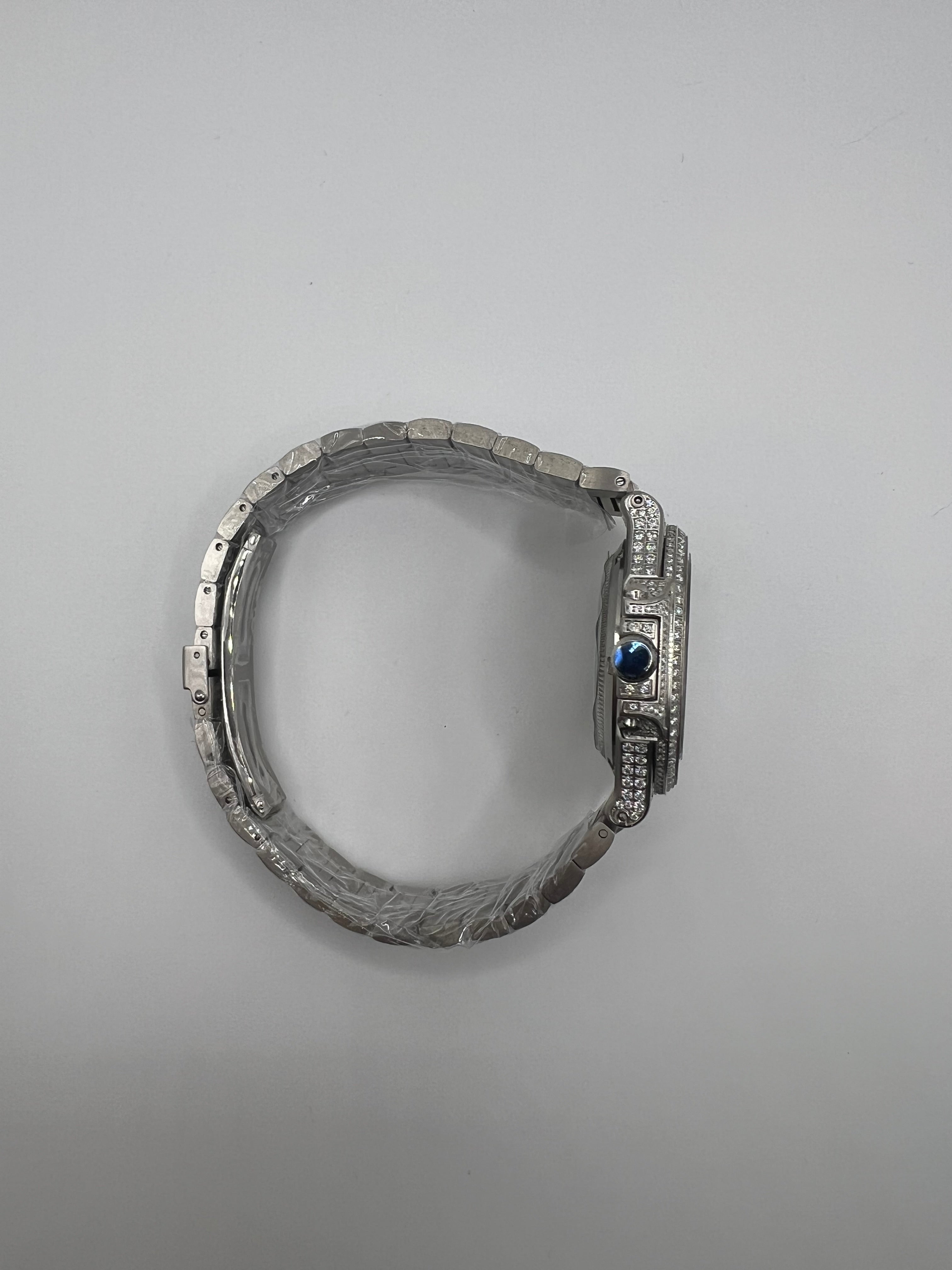 Circle Moissanite Watch
