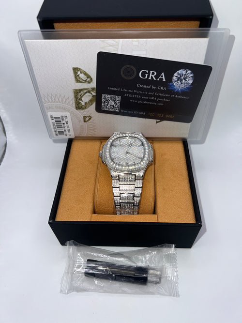 Circle Moissanite Watch